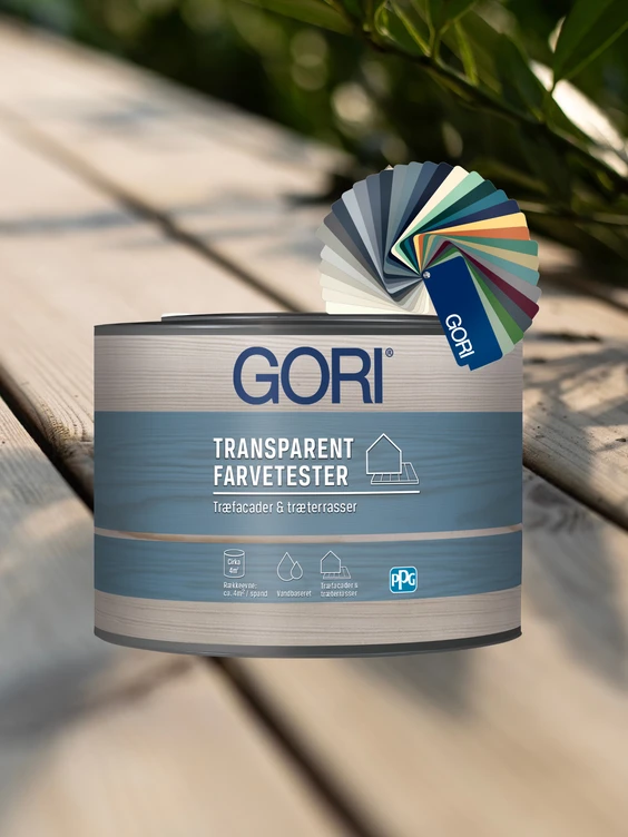 GORI Transparent farevtest